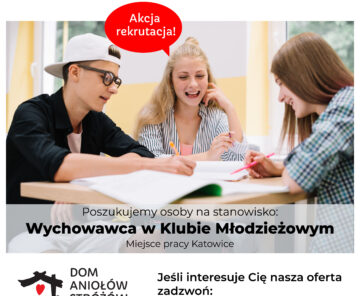 Wychowawca Klubu Młodzieżowego