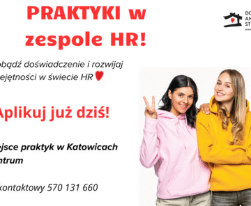 Dołącz do nas jako Praktykant/ka w Dziale HR i Wolontariatu!