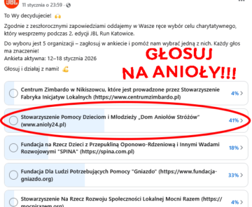 Pomóż naszym dzieciakom wygrać konkurs!