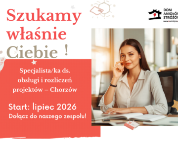 Specjalista/ka ds. obsługi i rozliczenia projektów w lokalizacji Chorzów